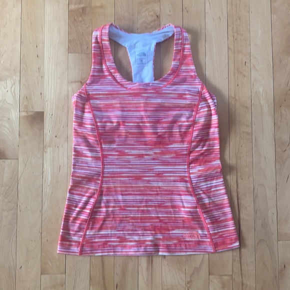 The North Face Tops - The North Face Striped Vapor Wick Racerback Tank